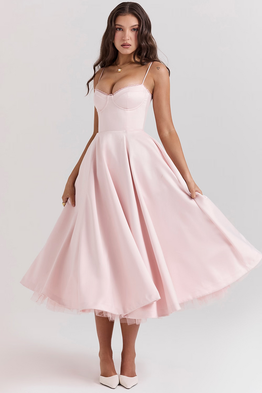 Ida | Elegantes Midi Kleid