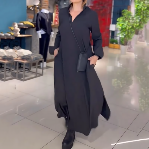 Lurlene | Baumwollkleid mit Bauchbedeckung