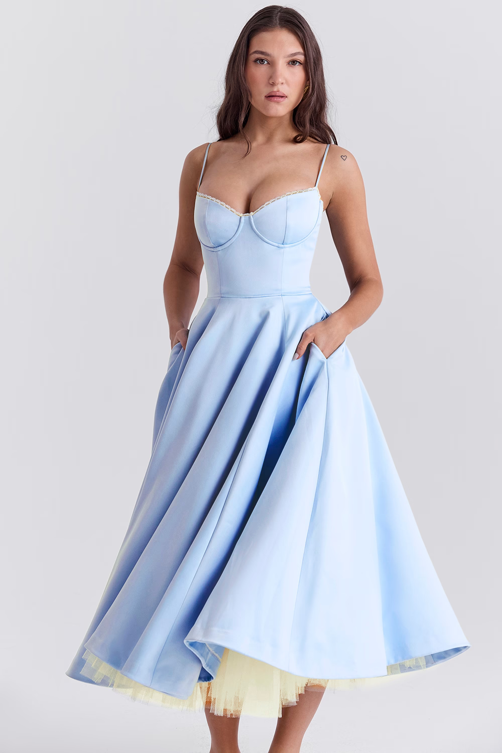 Ida | Elegantes Midi Kleid