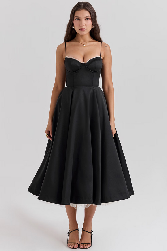 Ida | Elegantes Midi Kleid