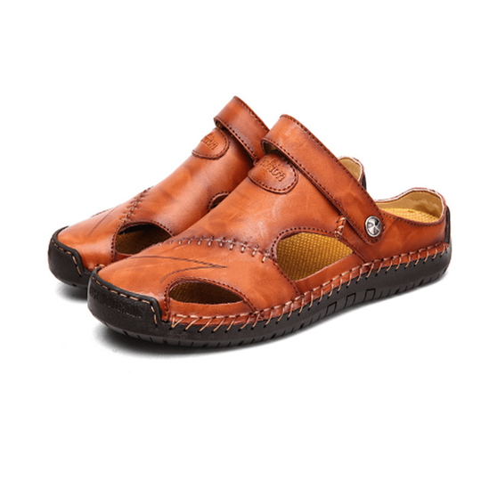 Niklas | Komfort Sandalen aus Leder (unisex)