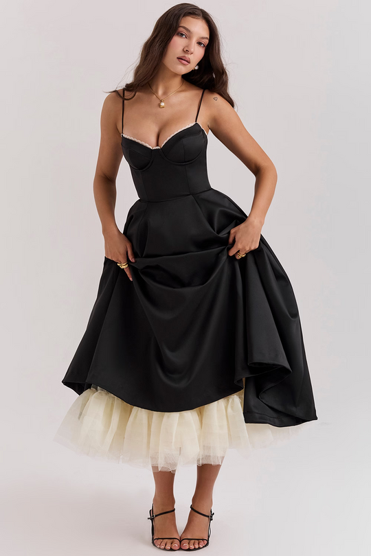 Ida | Elegantes Midi Kleid