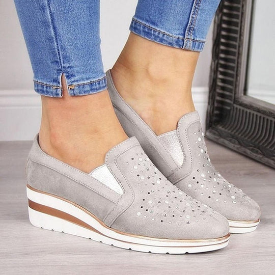 Lara | Niedrige Sneakers mit Absatz