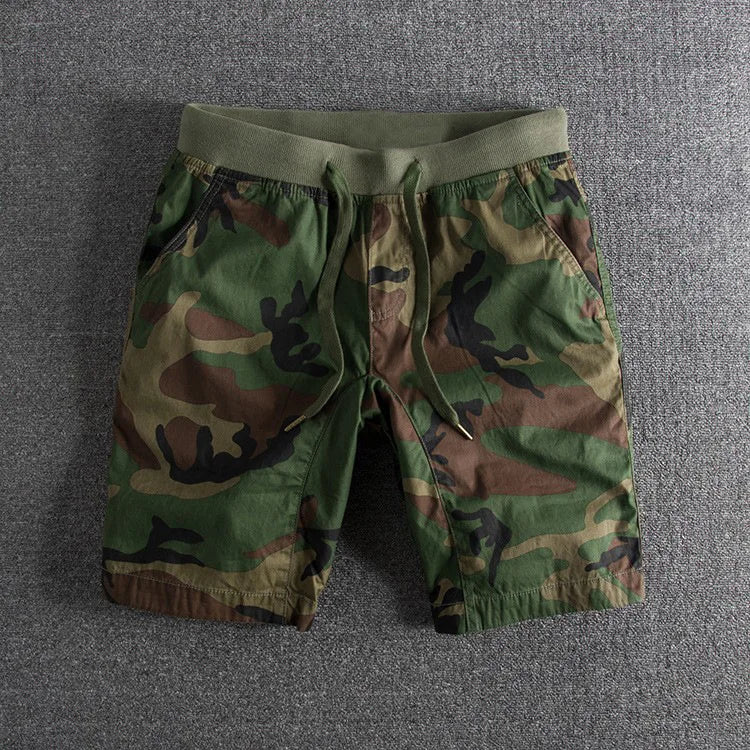 Lennart | Tarnfarbene Cargo-Shorts