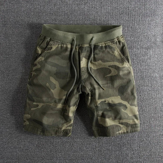 Lennart | Tarnfarbene Cargo-Shorts